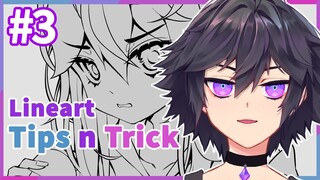 【Drawing Tutorial】#3 Tips n Trick membuat Lineart!