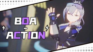 【MMD/崩坏：星穹铁道】银狼 ⚡Action-BOA ⚡