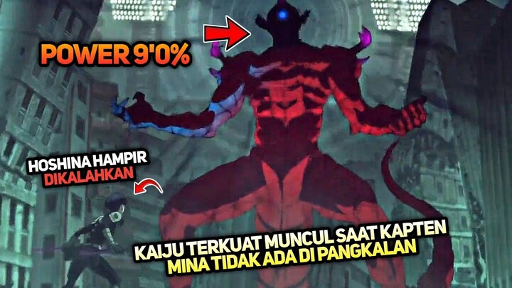 KAIJU YANG BISA MEMBUAT HOSHINA KEWALAHAN, TERLALU OP POWER 9,0% !! - Kaiju No 8 Episode 9