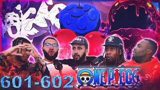 CAESAR MADE A DEVIL FRUIT?! One Piece eps 601/602 Reaction