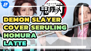 Homura (Cover Latte Seruling Konser Barat) Tanjiro & Nezuko Cosplay | Demon Slayer_2