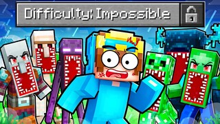 Minecraft But It's on IMPOSSIBLE Difficulty!