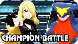 Pokémon Brilliant Diamond & Shining Pearl - Champion Cynthia Battle (HQ)