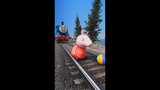 Peppa Pig Meets Thomas The Train Engine #shorts