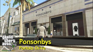 Ponsonbys Portola Drive | GTA V