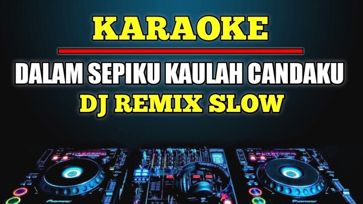 Karaoke Cintaku - Rendy Andika Ft. Miita Mpot (Dalam Sepiku Kaulah Candaku)