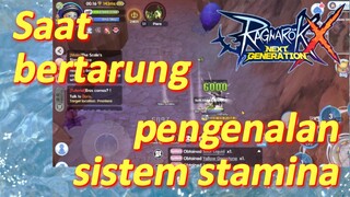 Ragnarok X: Next Generation | Saat bertarung, pengenalan sistem stamina