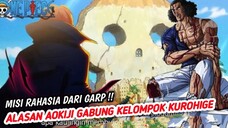 INI DIA ALASAN AOKIJI GABUNG DENGAN BAJAK LAUT KUROHIGE - ONE PIECE TERBARU