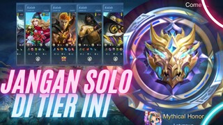 JANGAN PUSH RANKED SOLO DI TIER INI?!! LEBIH PARAH DARI EPIC