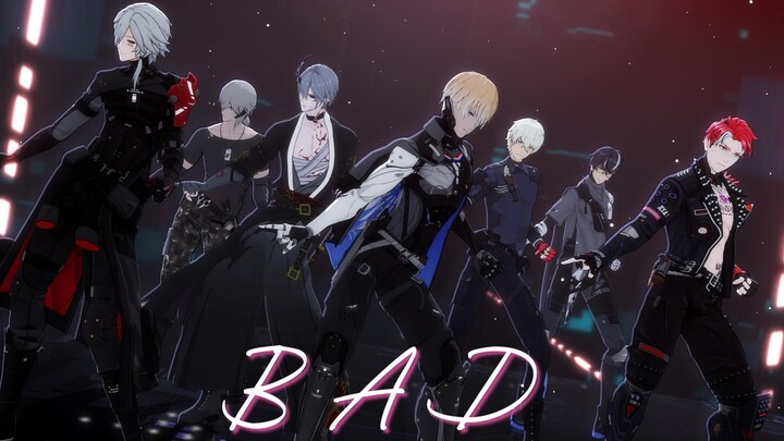 เพลงสุขสันต์บอยแบนด์ BAD [Battle with Double MMD] 4K60 เฟรม