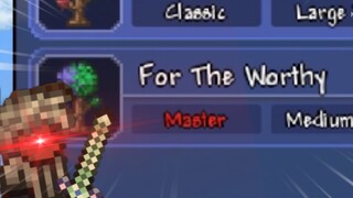 Vậy tôi sẽ thử chơi Terraria Master Mode(For The Worthy)