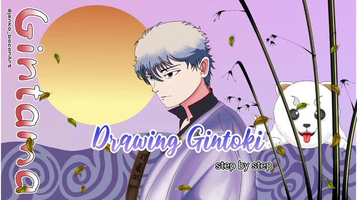 speed painting Gintoki from Gintama anime | bocah Art #bestofbest #drwingart #drawingforbeginners