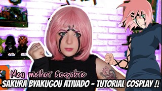 TUTORIAL COSPLAY SAKURA HARUNO BYAKUGOU - NARUTO!!