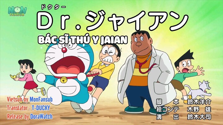 Doraemon Vietsub Tập 831 : Bác sĩ thú y Jaian & Nàng phù thủy Shizu-chan