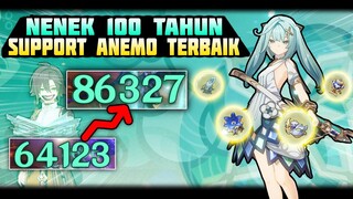 NENEK 100 TAHUN Support Anemo TERBAIK Faruzan Build - Genshin Impact