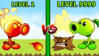 Kết Hợp Của Vua Lửa Gốc Cây Ma Torch WOOD VS Fire Peashoter - Plant Vs Zombies 2 - Top Game Thành EJ