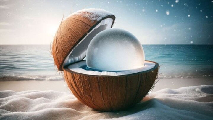 Frozen Coconut Balls