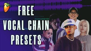 FREE FL STUDIO VOCAL CHAIN PRESETS