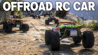 OFFROAD RC CAR, TRACK TANAH BERLUMPUR, PEMANDANGAN INDAH, LONCAT DI PUNCAK GUNUNG‼️- GTA 5 ROLEPLAY