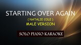 STARTING OVER AGAIN ( MALE VERSION ) ( NATALIE COLE ) COVER_CY