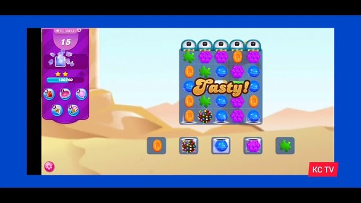 CANDY CRUSH SAGA LEVEL 2074 NEW VERSION NO BOOSTER