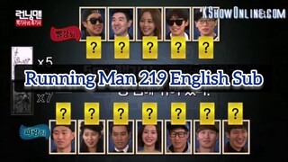 Running Man 219