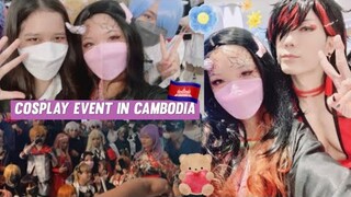 vlog • dark fantasy cosplay event in cambodia | met thames malerose | Tyzanin