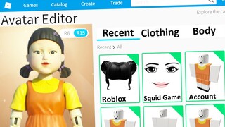 MAKING SQUID GAME ROBOT DOLL a ROBLOX ACCOUNT