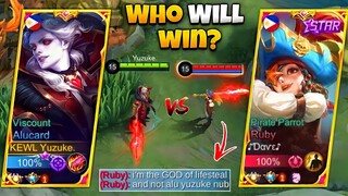 ALUCARD VS RUBY! | WHO HAS THE HIGHEST LIFESTEAL?! 😱| (BATTLE OF KING VS QUEEN OF LIFESTEAL!!🔥)