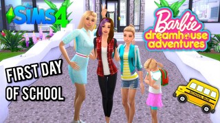 Sims Barbie Family First Day of School Morning Routine - Titi Plus