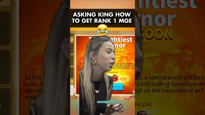 😂 How to Get Rank 1 in MGE - Rise of Kingdoms