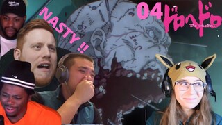 THIS WAS NASTY !! | DOROHEDORO episode 04 REACTION | SEQUENT REACTIONS