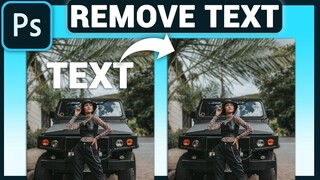 Photoshop Tutorial: How To Remove Text From Images In Adobe Photoshop #shorts #viral #tech #Photosho