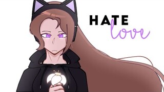 hate love MEME  |  pxrplemizuki