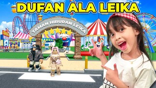 LEIKA BUAT DUFAN DI ROBLOX 🥰 🎡LEIKA PUNYA TAMAN HIBURAN 🎢 [ROBLOX INDONESIA]