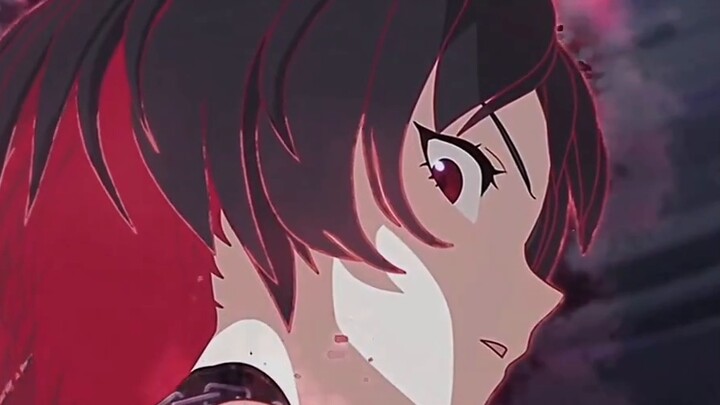 "Honkai Impact 3/High Burning" squinting at people, the god of version