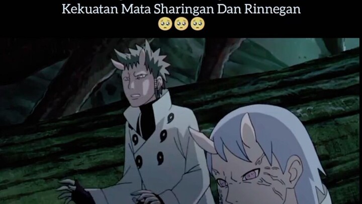 momen Haguromo membangkitkan mata rinegan dan saringgan.