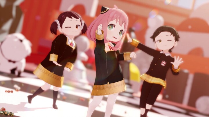 【MMD间谍过家家】次瓜贝的PicoPicoTokyo