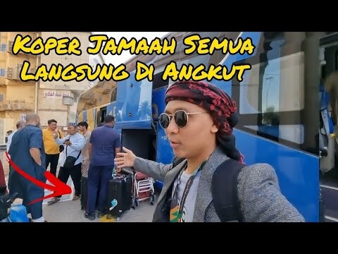 Akhirnya Jamaah Haji Keluar Hotel Transit Di Makkah