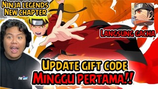 AKHIRNYA DIADAKAN GIFT CODE MINGGUAN GAS KITA REDEEM  MANTAP  REWARDNYA! DAN TIPS DAPAT TIKET SSR+