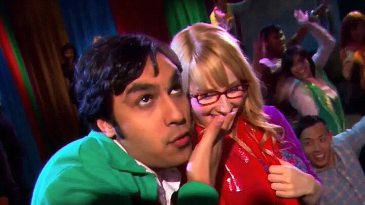 [The Big Bang Theory] The magical Indian song and dance in Rajesh's mind ~ Bonnie is the heroine