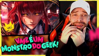 🔥 VMZ É DIFERENTE NO GEEK! REAGINDO a VMZ - Chainsaw Man 🍣