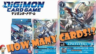 New Veedramon & Aeroveedramon Cards are Great... IF You Have a Huge Hand! (Digimon TCG News)