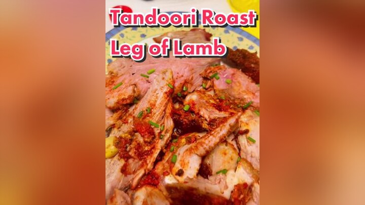 Let's get reddytocook tandoori roast legoflamb indianfood recipe footballfeast
