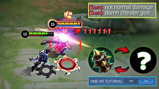 NEW DYRROTH ABNORMAL BUILD ENEMY INSTANT DELETE!! ( ONE HIT TUTORIAL ) MLBB