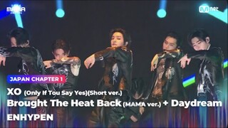 [#2024MAMA] ENHYPEN - XO (Short ver.) + Brought The Heat Back (MAMA ver.) + Daydream | Mnet 241122 방