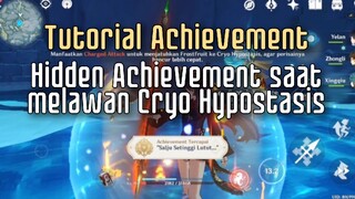 Hidden Achievement saat melawan Cryo Hypostasis - Genshin Impact