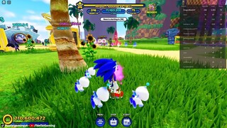 Roblox- UPDATE MỚI MÌNH THU THẬP CRYSTALS ĐỂ GIẢI CỨU NHÍM SONIC HỒNG ''AMY'' -S