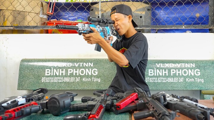 NERF WAR GUN COLLECTION BỘ SƯU TẬP SÚNG