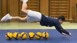 Diving to save the ball, how many balls can you challenge?